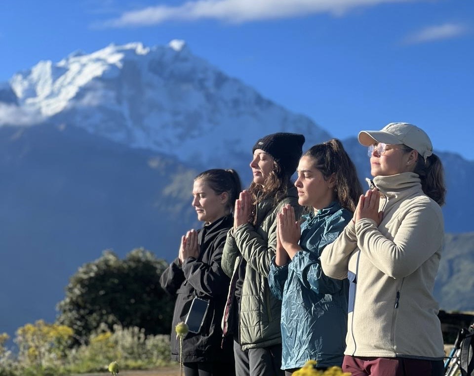 Yoga Trek to Australian Camp