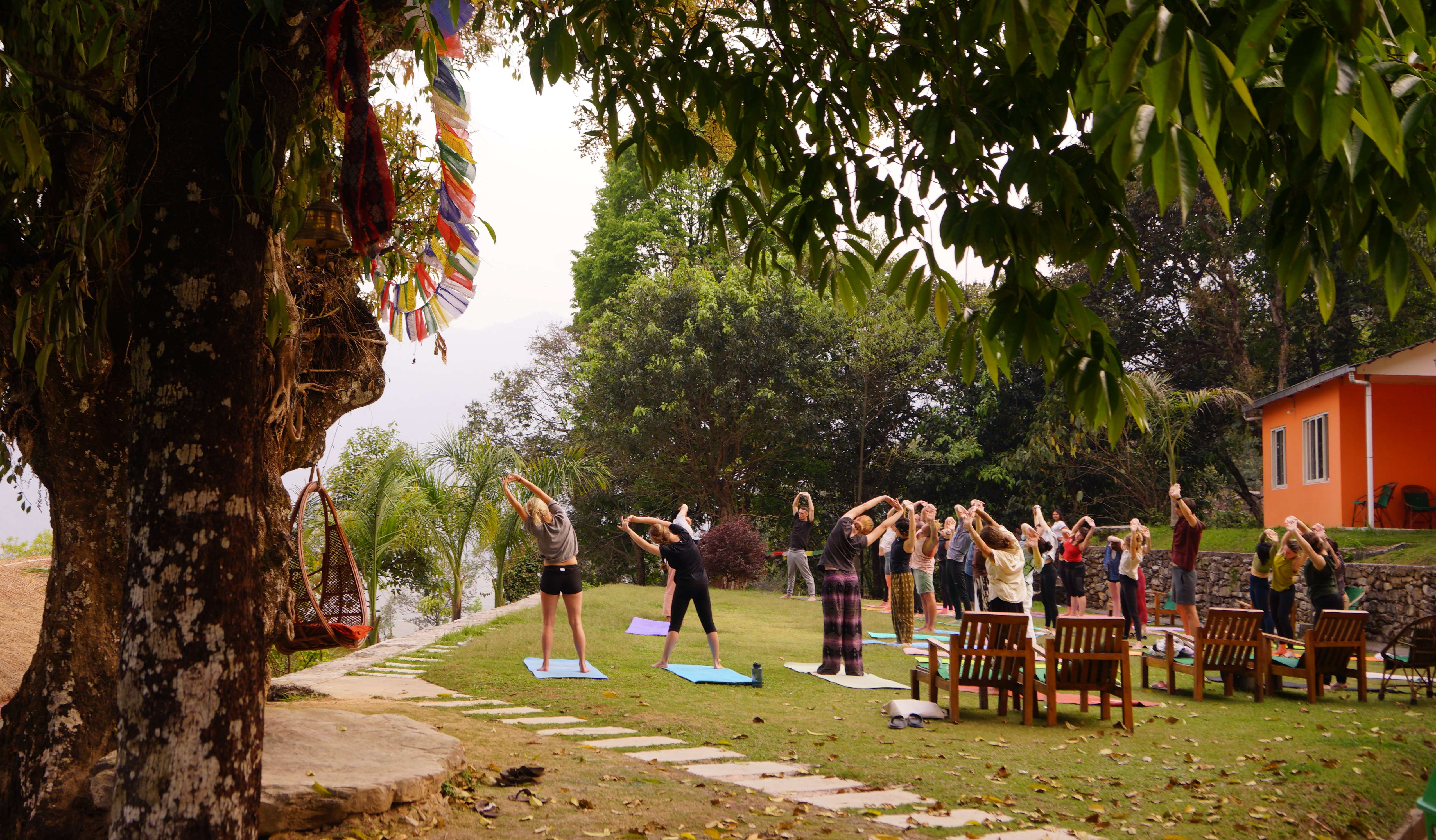 Yoga retreat